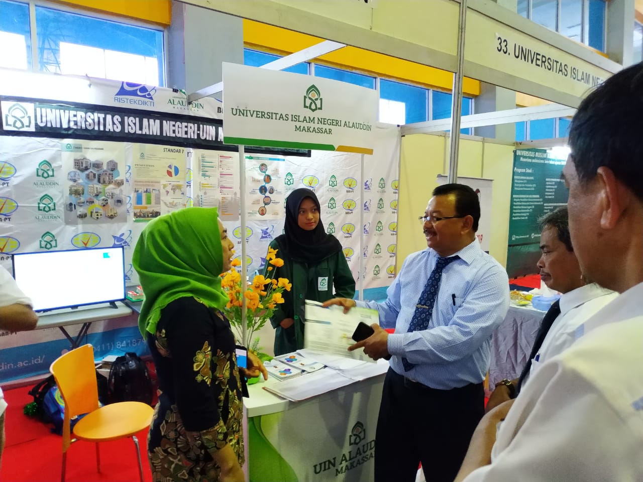 Gambar Tiga Tahun Berturut Turut UIN Alauddin Makassar Ikuti Sulawesi Education and Techno Expo